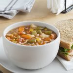 Vegetable Rice Soup Recipe Image
