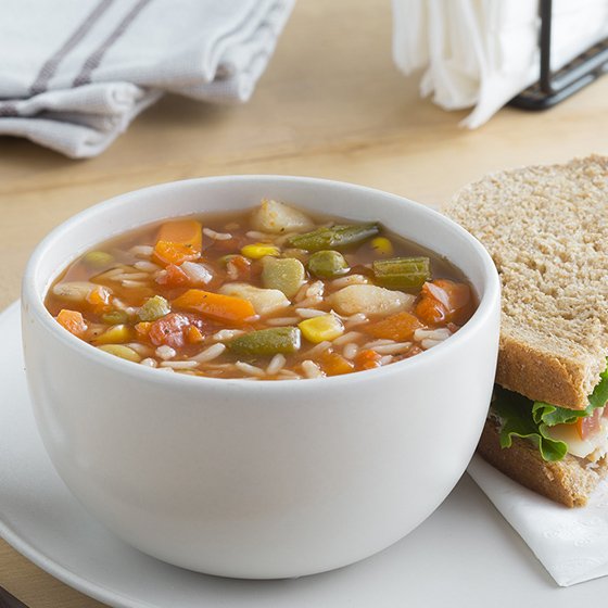 Vegetable Rice Soup