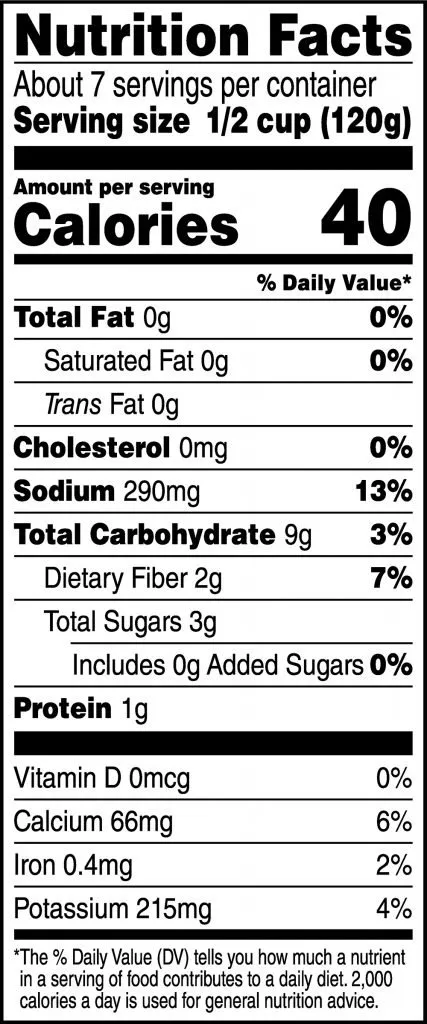 veg-all_homestyle_nutrition-facts-427x1024 Nutrition Label